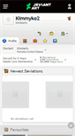 Mobile Screenshot of kimmyko2.deviantart.com