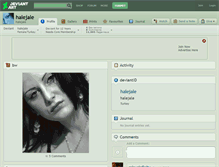 Tablet Screenshot of halejale.deviantart.com