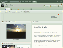 Tablet Screenshot of nekura-enzeru.deviantart.com