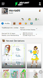 Mobile Screenshot of ms-roshi.deviantart.com