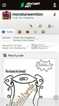 Mobile Screenshot of monotoneemtion.deviantart.com