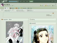 Tablet Screenshot of e--l--m--o.deviantart.com