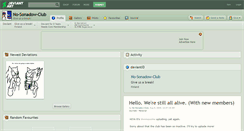 Desktop Screenshot of no-sonadow-club.deviantart.com
