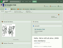 Tablet Screenshot of no-sonadow-club.deviantart.com