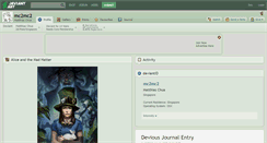Desktop Screenshot of mc2mc2.deviantart.com