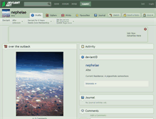 Tablet Screenshot of nephelae.deviantart.com