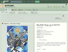 Tablet Screenshot of gordonjugah.deviantart.com