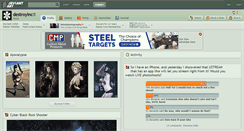 Desktop Screenshot of destroyinc.deviantart.com