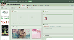 Desktop Screenshot of onedirectionfanclub.deviantart.com