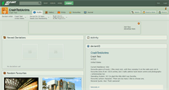 Desktop Screenshot of crashtestanims.deviantart.com