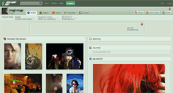 Desktop Screenshot of magi-mags.deviantart.com