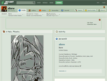 Tablet Screenshot of abane.deviantart.com