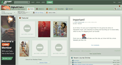 Desktop Screenshot of bigbuttclub.deviantart.com