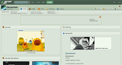 Desktop Screenshot of dancemoon.deviantart.com