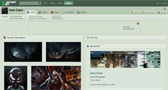 Desktop Screenshot of kaos-zukai.deviantart.com