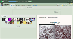 Desktop Screenshot of lilychaos.deviantart.com