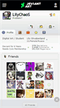 Mobile Screenshot of lilychaos.deviantart.com