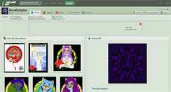 Desktop Screenshot of novascorpion.deviantart.com
