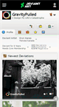 Mobile Screenshot of gravitypulled.deviantart.com