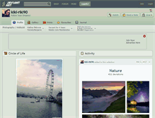 Tablet Screenshot of kiki-riki90.deviantart.com