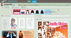 Desktop Screenshot of annie-annelise.deviantart.com