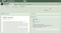 Desktop Screenshot of bluehawk-d.deviantart.com