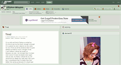 Desktop Screenshot of kittykoo-tabsypoo.deviantart.com