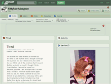 Tablet Screenshot of kittykoo-tabsypoo.deviantart.com
