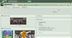 Desktop Screenshot of chipeddomino.deviantart.com