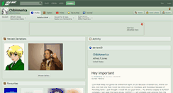 Desktop Screenshot of chibiamerica.deviantart.com