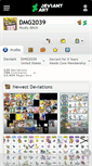 Mobile Screenshot of dmg2039.deviantart.com