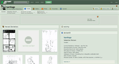 Desktop Screenshot of kamikage.deviantart.com