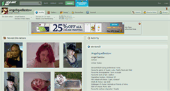 Desktop Screenshot of angeliquebestow.deviantart.com