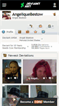 Mobile Screenshot of angeliquebestow.deviantart.com