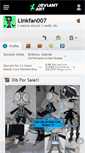 Mobile Screenshot of linkfan007.deviantart.com