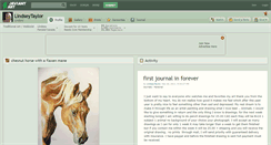 Desktop Screenshot of lindseytaylor.deviantart.com