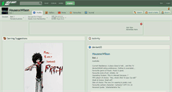 Desktop Screenshot of housexxwilson.deviantart.com