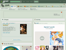 Tablet Screenshot of jolx08.deviantart.com