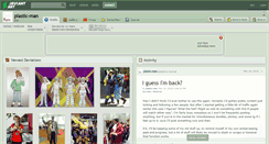 Desktop Screenshot of plastic-man.deviantart.com