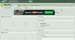 Desktop Screenshot of lightbulbplz.deviantart.com