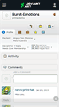 Mobile Screenshot of burst-emotions.deviantart.com