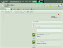 Tablet Screenshot of burst-emotions.deviantart.com