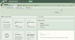 Desktop Screenshot of katrani.deviantart.com