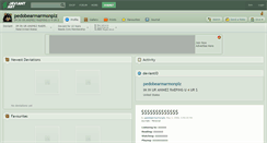 Desktop Screenshot of pedobearmarmonplz.deviantart.com