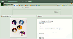 Desktop Screenshot of dragonstalon65.deviantart.com