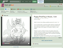 Tablet Screenshot of doom-san.deviantart.com