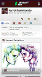 Mobile Screenshot of karrot-kommando.deviantart.com