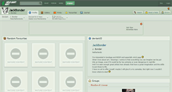 Desktop Screenshot of jackbonder.deviantart.com