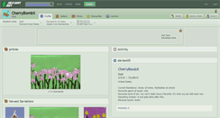 Desktop Screenshot of cherrybombx.deviantart.com