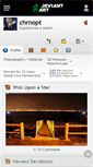Mobile Screenshot of chrnopt.deviantart.com